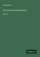 Friends And Acquaintances Anonymous