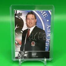 2018-19 UD Ultimate 1997 Legends HOF Signatures #LHOF-PR Patrick Roy