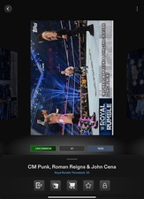 VIDEOGAME Topps WWE Slam 26 - ROYAL RUMBLE THROWBACK 25 White - You Pick/Choose