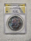 1878-S $1 Morgan Silver Dollar ANACS Certified MS-60 TONER *details Toned*