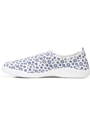 Vionic Beach Malibu Canvas-Schuhe Strand Sommer Slipper UK Größe 8