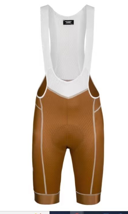 PAS NORMAL STUDIOS Men's Mechanism Bibs Size S Dusty Brown Cycling