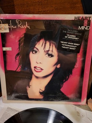 JENNIFER RUSH EPIC LP HEART OVER MIND ELTON JOHN RECORD