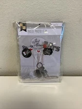 DCWV Insta Photo Fun Cardstock Photo Props, Wedding - 3 Pack