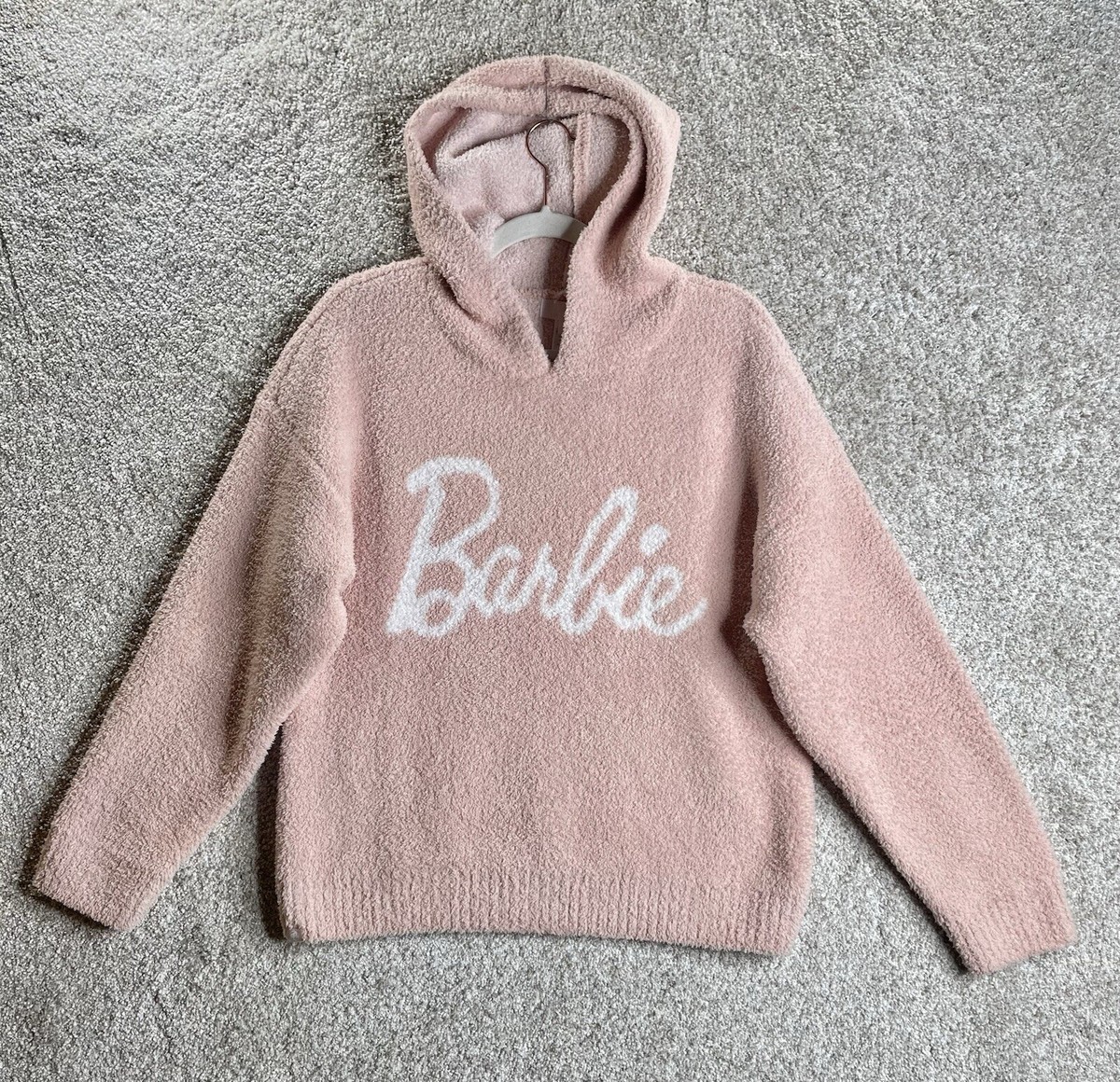 Barefoot Dreams CozyChic Barbie Large Women's Hoodie