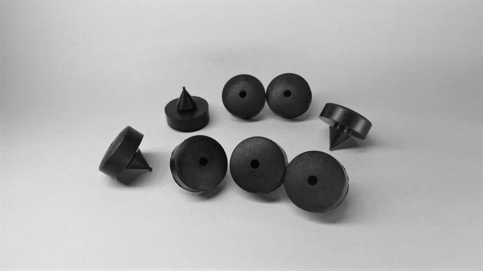 Conjunto de 8 PARA-CHOQUES VINTAGE DE CAPÔ PARA-LAMA! Compatível com 1947 e UP GMC & CHEVY TRUCKS etc - Imagem 2 de 2