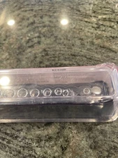 Snap On 111tmmdy 11 pc metric 1/4 drive 12 pt socket set 5,5.5,6-14 sealed