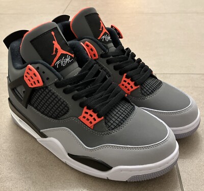Nike Air Jordan 4 Retro cool Grey, Infra red 42 8,5US
