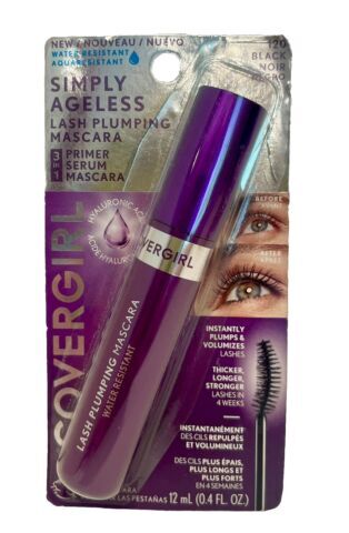 Suero de imprimación Covergirl Mascara Simply Ageless 3 en 1 🔥NUEVO🔥Negro impermeable 120 - Imagen 3 de 3