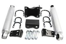 Dual Steering Stabilizer Kit Fit 07-18 Jeep Wrangler Unlimited Jk 2-6 Lift
