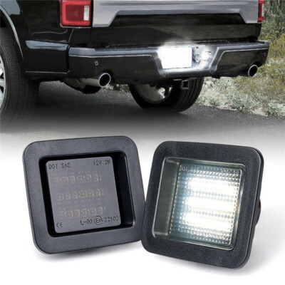 Smoked LED Kennzeichenbeleuchtung für Ford F-150 2015 2016 2017 2018 2019 2020 F