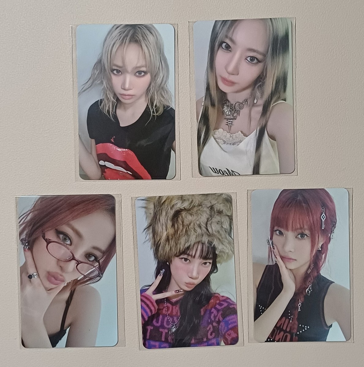 LE SSERAFIM CRAZY 1st LUCKY DRAW PHOTOCARD PC weverse musickorea