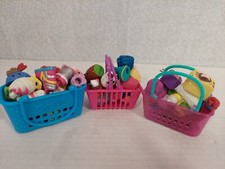 Shopkins Lot With Shopping Baskets