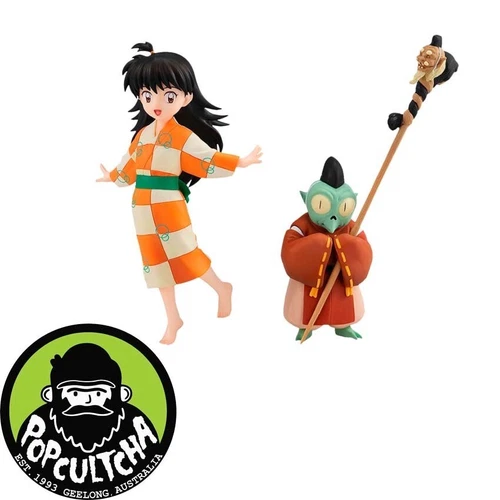 Inuyasha - Rin & Jaken Pop Up Parade 4" Statue 2-Pack "New"