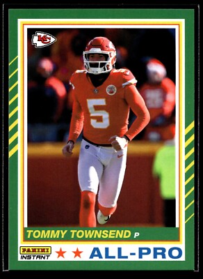 2022 Panini Instant Tommy Townsend ALL-PRO TEAM 1/451 SP Chiefs #AP26  