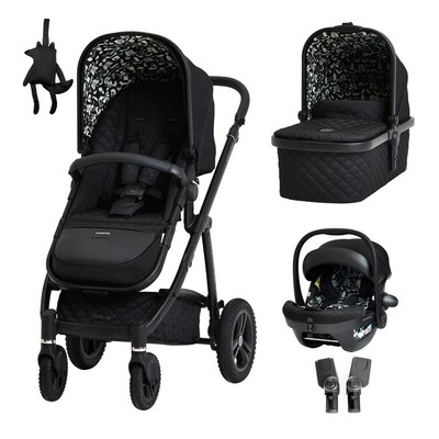 Cosatto Wow Travel system bundle in Silhouette with car seat and