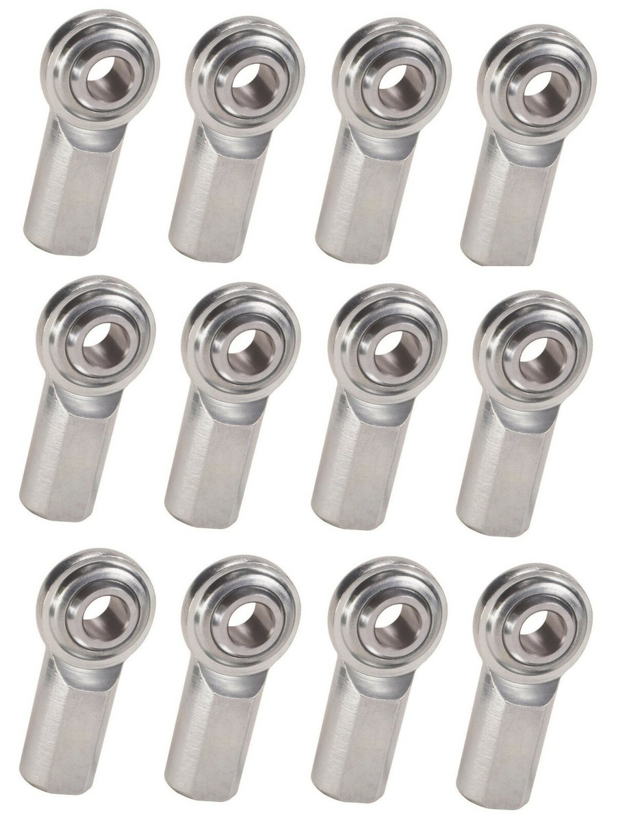 4LH & 4RH 3/8"-24 Thread X 3/8" Bore Female Thread Heim Joints Rod Ends (CF-6) E - Foto 3