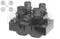ERA ZüNdspule ZüNdmodul FüR Ford Escort VII Stufenheck 1.6I 16V 1.3 1.4 1.8