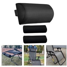 Beach Chair Head Cushion with Foot Pads Lounge Chair Head Pillow for Lawn