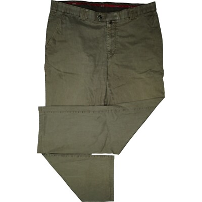 MEYER Herren Jeans Hose stretch Chino Comfort Gr 56 XXL W40 L32 Khaki Übergröße