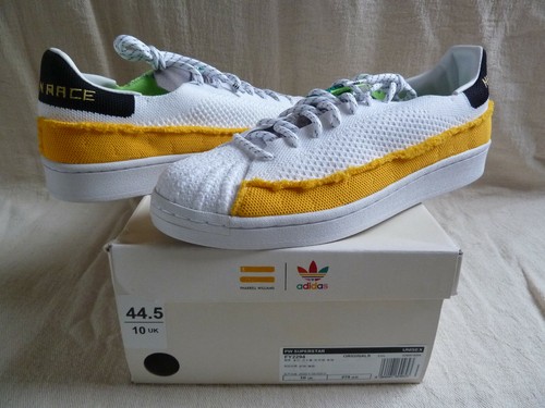Adidas Originals Superstar PW Pharrell Williams Human Race Whte UK 10 NEW  FY2294 | eBay