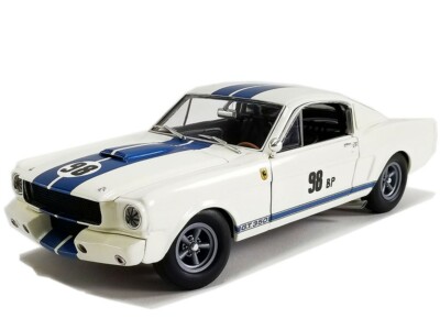 ACME 1:18 1965 Shelby GT350R Prototype #98 Ken Miles Diecast White A1801846