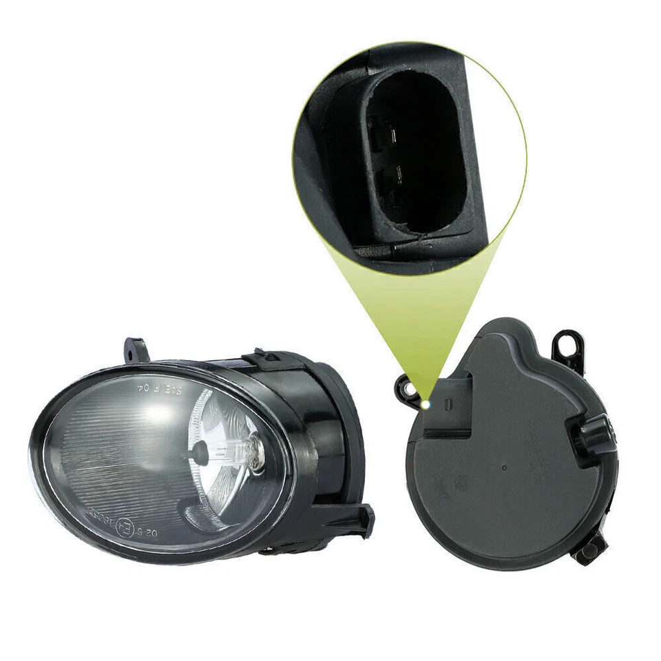 Faro antiniebla delantero izquierdo y derecho con bombillas para Audi A6 C6 2005-2008 #xue Foto 2 de 4