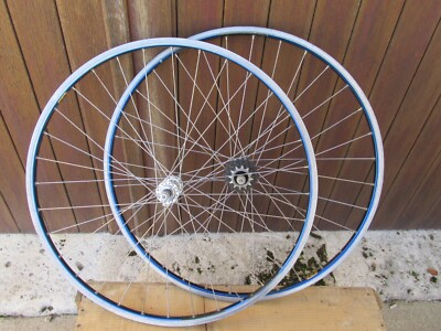 Roue Avant Piste 700C – Ambrosio Crono / Hope – Tubulaire – QR 100mm