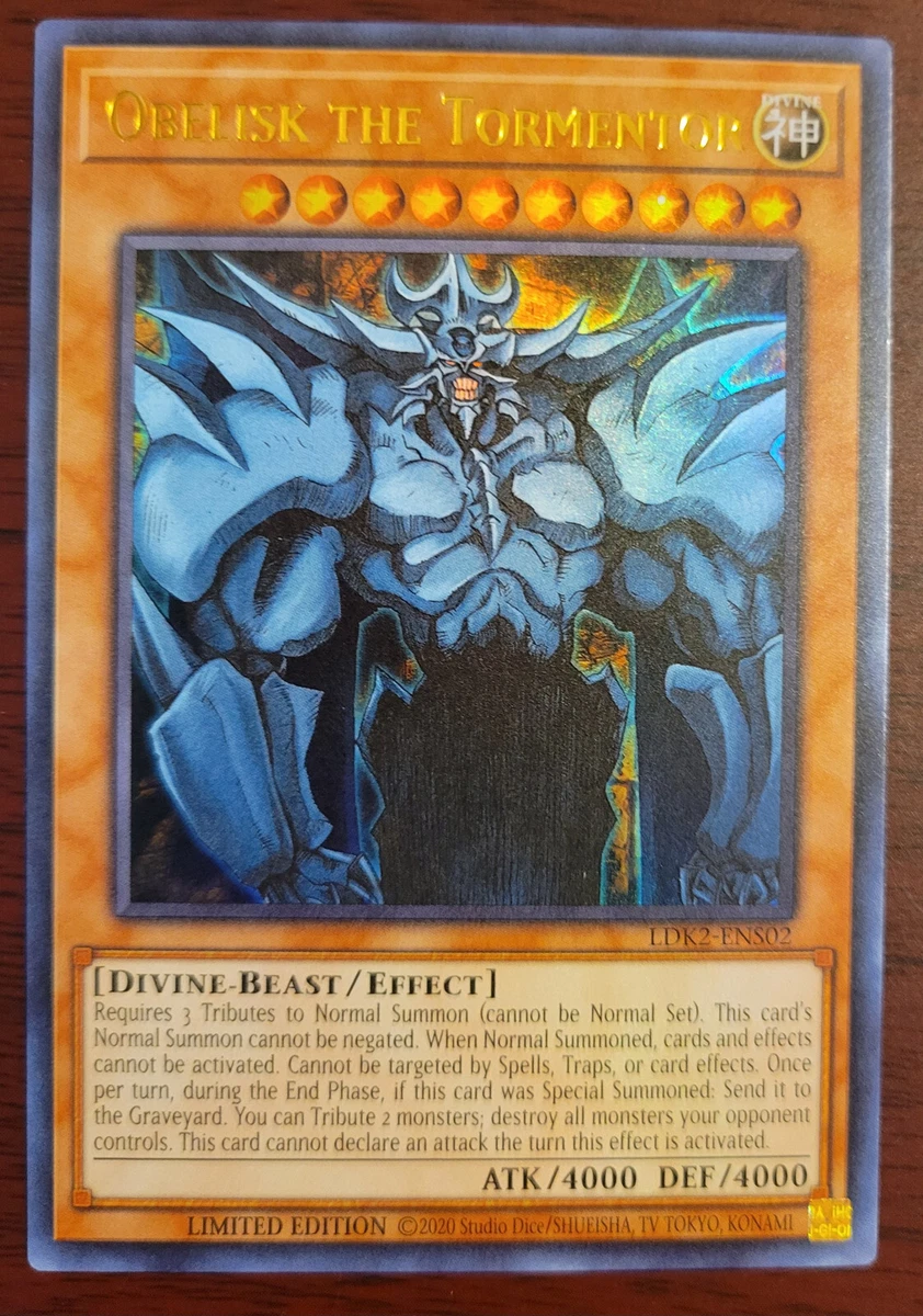 Obelisk The Tormentor Yu-Gi-Oh! TCG Ultra Rare Individual