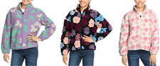 Lucky Brand Girls' Shearling Full Zip Jacket