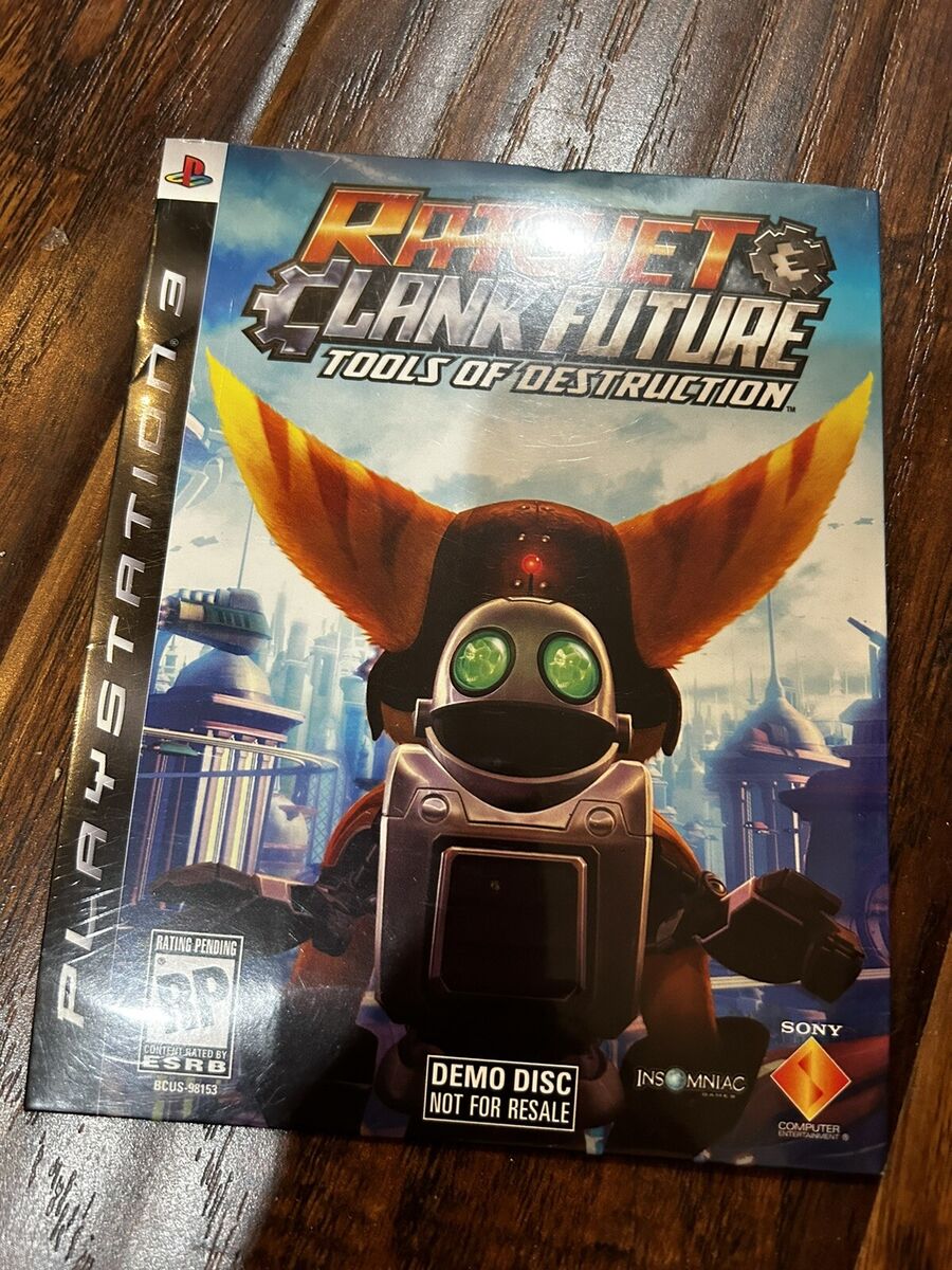 PS3 Ratchet & Clank Future Tools of Destruction Demo Disc PS3 Ratchet & Clank Future Tools of Destruction Demo Disc