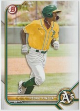 2022 Bowman Prospects #BP94 Pedro Pineda - Oakland Athletics