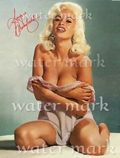 JAYNE MANSFIELD  REPRINT SIGNED PHOTO SIZE 8