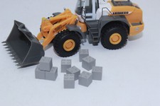 10 Betonblocksteine 4er Systembaustein 1:87 Blockstein Betonstein Ladegut Silo