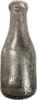 Vintage Glass Quart Milk Bottle Supreme Dairy Shelbyville, ILL.