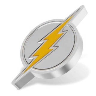 THE FLASH™ Logo 1 Oz Silver Proof Coin $2 Niue 2021