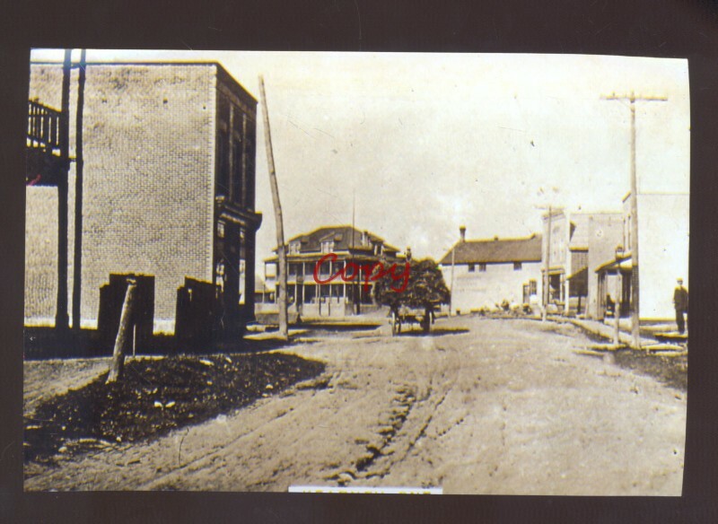 REAL PHOTO KEARNEY ONTARIO DOWNTOWN STREET SCENE POSTCARD COPY CANADA ...