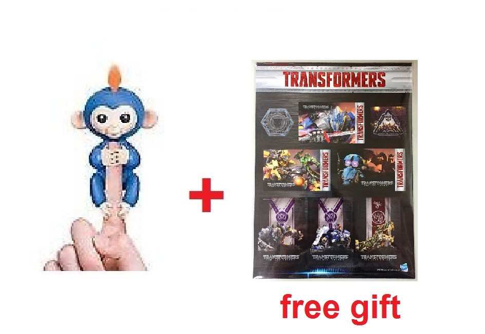 WOWWEE Interactive Finger Monkey lings 100% Authentic with Free