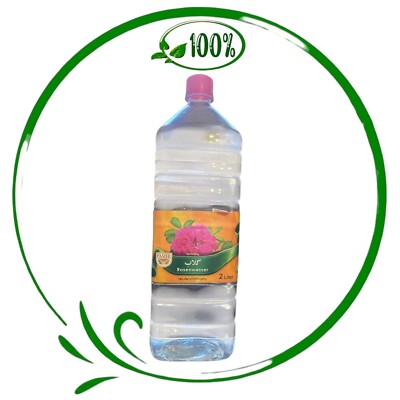 2L Rosenwasser Intensiv Aroma Ideal für Desserts,Tee,Drinks &orientalische Küche