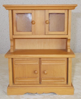Dora Kuhn Küchen Schrank Büfett Naturfarben für Landhaus Puppenstube - Bild 1 von 4