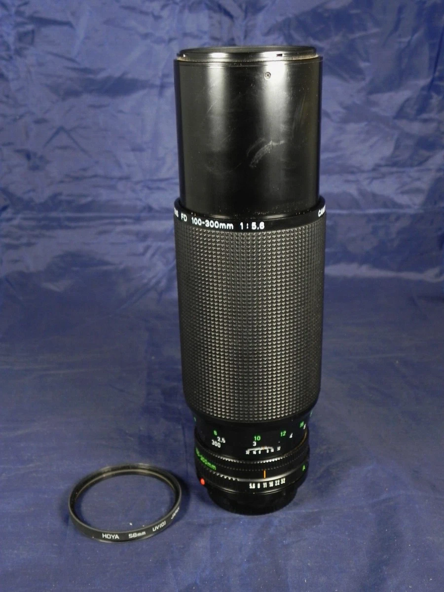 Zoom Canon FD 100-300mm Focal Camera Lenses for sale | eBay