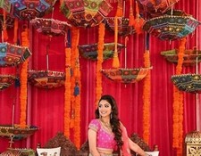 Wholesale Lot30pc Vintage Decorative Indian Embroidered Sun Shade Parasol