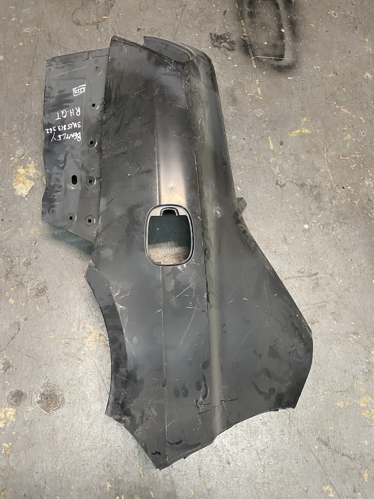 Bentley Continental Flying Spur right passenger side quarter panel 