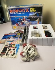 Vintage New Open Box ROBOTIX Space Copter Learning Curve Toys 98050 1997