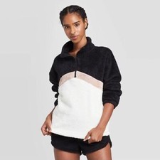 NWT Colsie Chevron Cozy Sherpa Lounge Sweatshirt