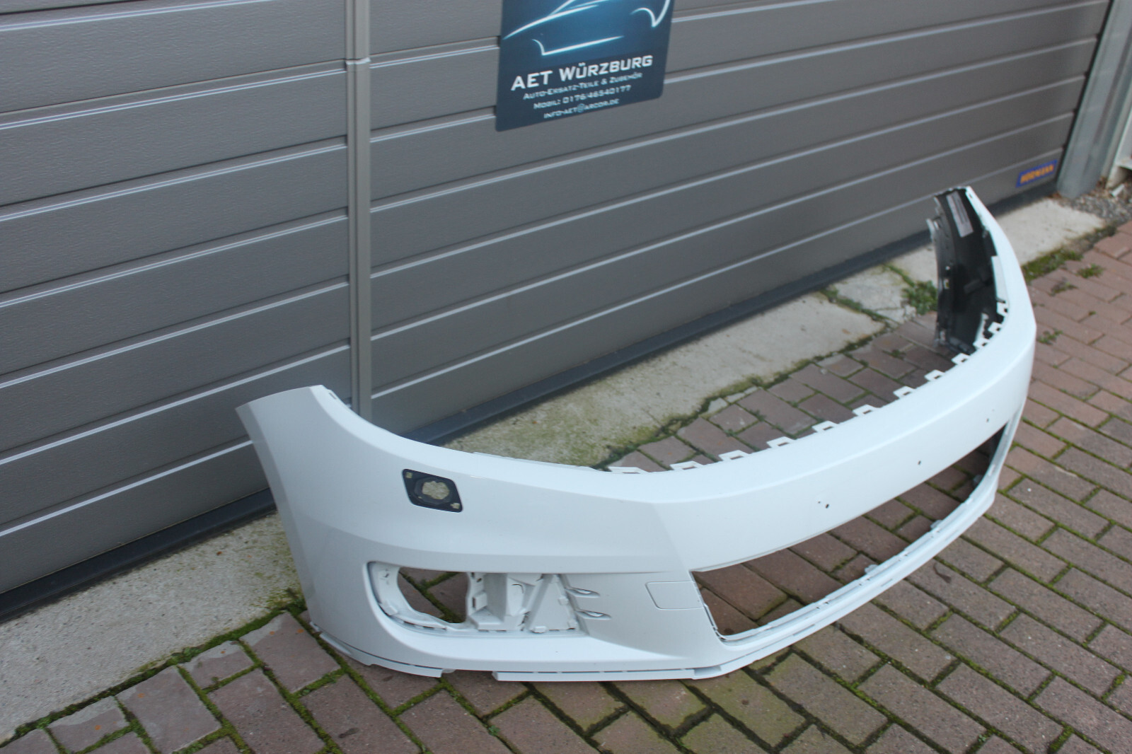 Stoßstange vo Frontschürze LC9A pure white weiß 5N0807221AP VW 