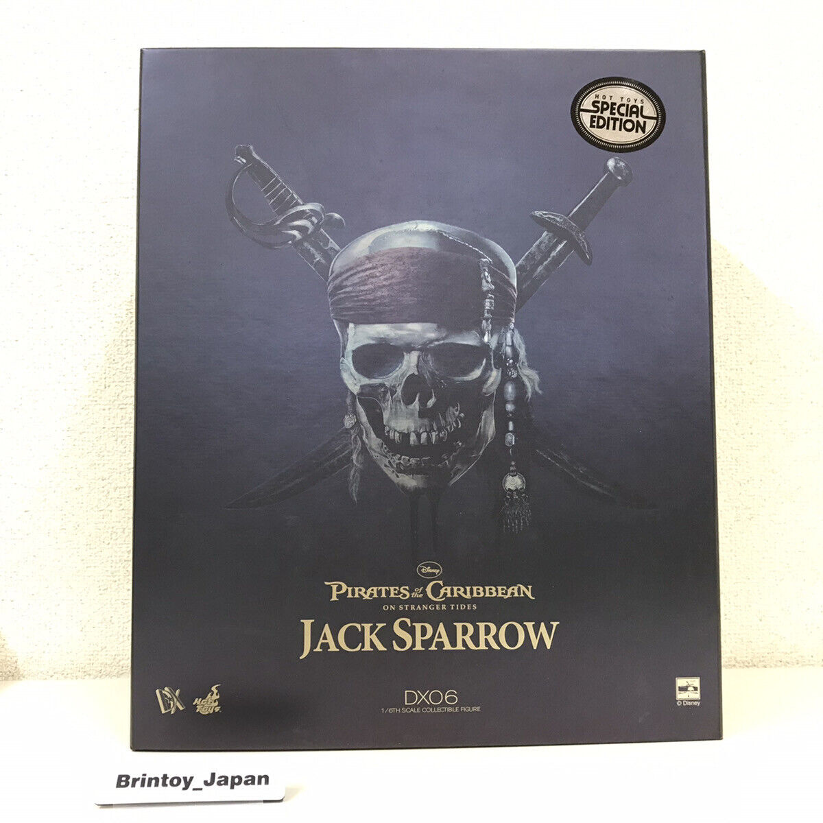 Hot Toys Jack Sparrow DX06 Pirates Of The Caribbean 1/6 Hot Toys Jack Sparrow DX06 Pirates Of The Caribbean 1/6