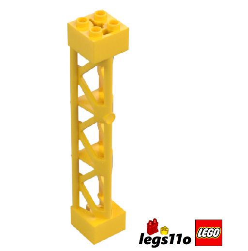 nページ LEGO Support 2 x 2 x 10 Girder Triangular Vertical (Type 4