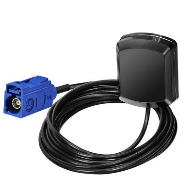 Eightwood GPS Antenne Fakra C mit Fakra Verlängerung für GPS Navigation System