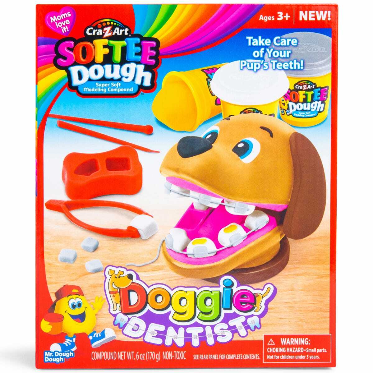 DRT k9 3本セット Cra Z Art, Softee Dough Kit, Doggie Dentist Take Care of Your